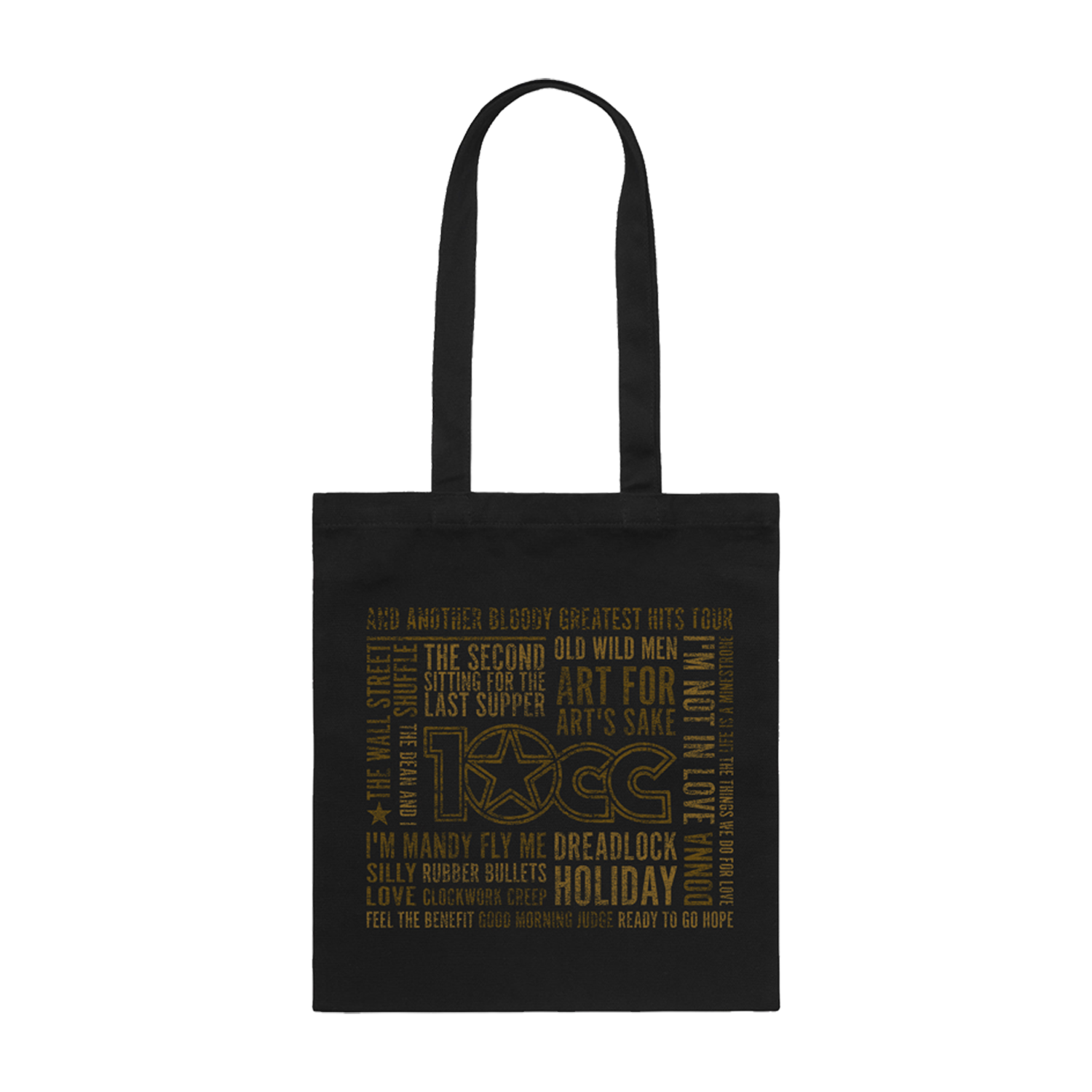 Song Titles Tote Bag